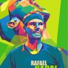 Rafael Nadal Pop Art Poster Diamond Painting