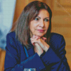 Anne Hidalgo Politician Diamond Painting