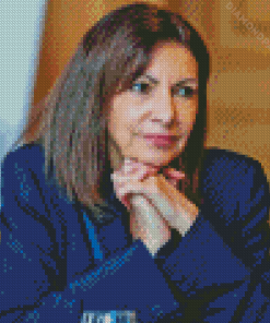 Anne Hidalgo Politician Diamond Painting