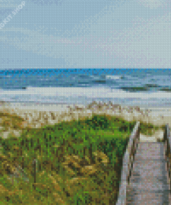 Beautiful Atlantic Beach Diamond Painting