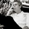 Black And White Chef Anthony Bourdain Diamond Painting