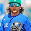 Bo Bichette With Glasses Diamond Painting