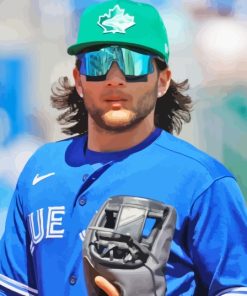 Bo Bichette With Glasses Diamond Painting