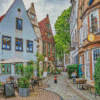 Bremen Alleys Diamond Painting