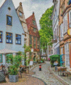 Bremen Alleys Diamond Painting