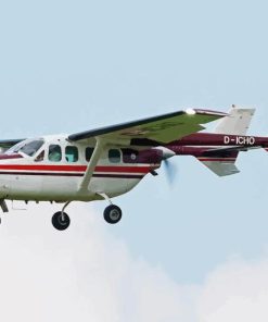 Cessna Aircraft Flying Diamond Painting