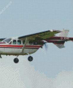 Cessna Aircraft Flying Diamond Painting