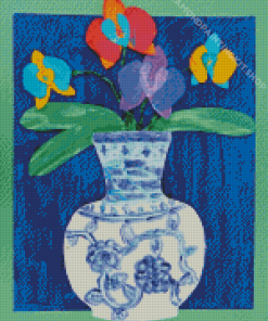 Chinese Vase Art Diamond Painting