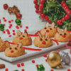 Christmas Mice Cookies Diamond Painting