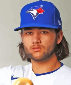 Close Up Bo Bichette Diamond Painting