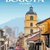 Colombia Bogota Poster Art Diamond Painting