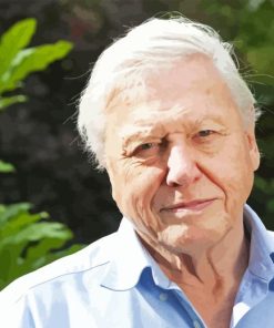 David Attenborough Diamond Painting