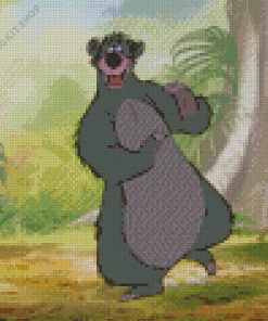 Disney Baloo Bear Diamond Painting