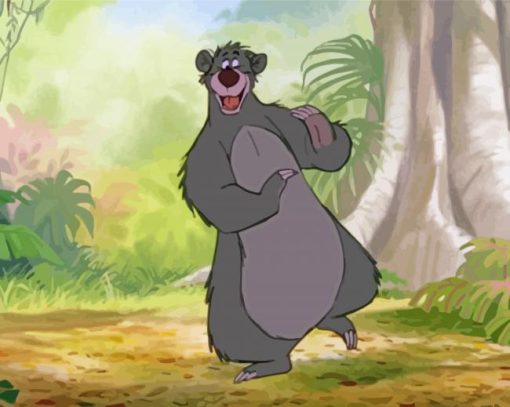 Disney Baloo Bear Diamond Painting