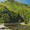 Dovedale Peak District landscape Diamond Painting