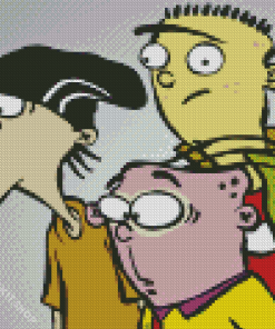 Ed Edd And Eddy Characters Diamond Painting