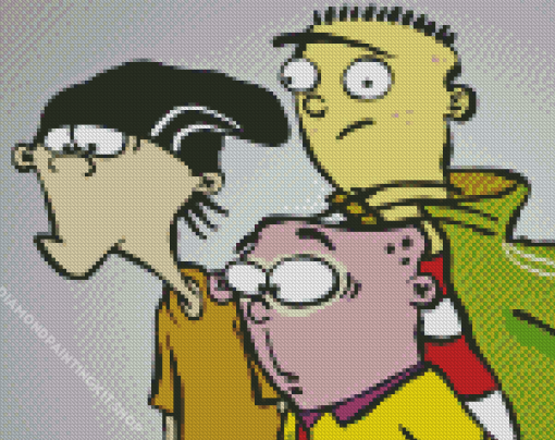 Ed Edd And Eddy Characters Diamond Painting