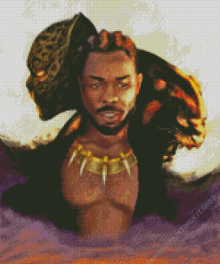 Erik Killmonger Marvel Diamond Painting