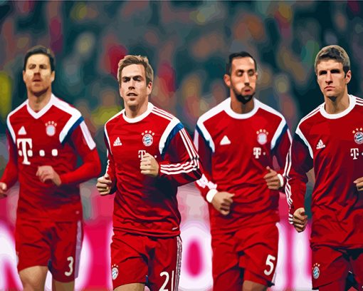 Fc Bayern Munchen Players Diamond Painting