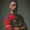 Footballer Sebastian Lletget Diamond Painting