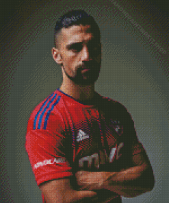 Footballer Sebastian Lletget Diamond Painting