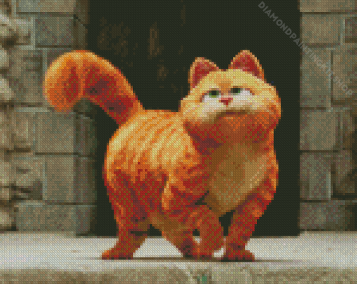 Garfield The Cat Film Diamond Painting