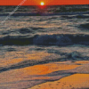 Gulf Of Mexico Sunset Diamond Painting