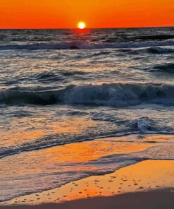 Gulf Of Mexico Sunset Diamond Painting