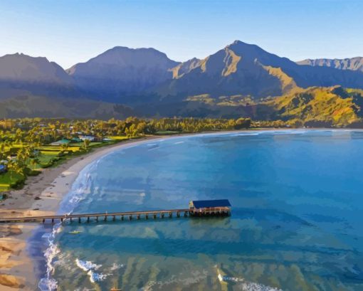 Hanalei Bay Diamond Painting