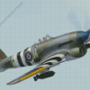 Hawker Typhoon Diamond Painting