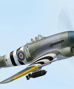 Hawker Typhoon Diamond Painting