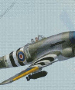 Hawker Typhoon Diamond Painting