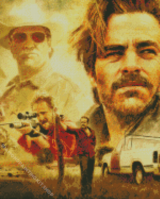 Hell or High Water Poster Diamond Painting