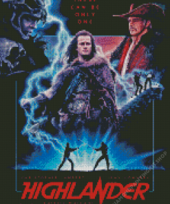 Highlander Poster Diamond Painting