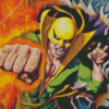 Iron Fist Art Diamond Painting