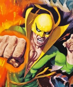 Iron Fist Art Diamond Painting