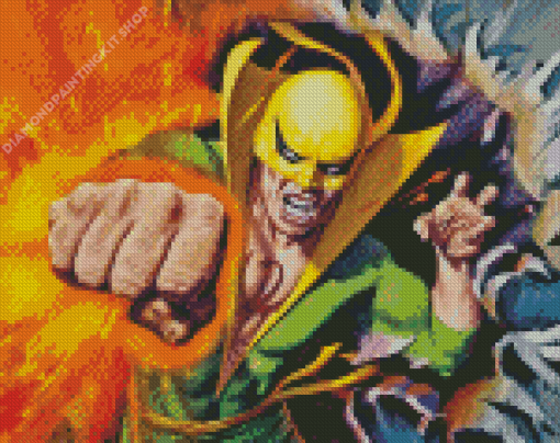 Iron Fist Art Diamond Painting