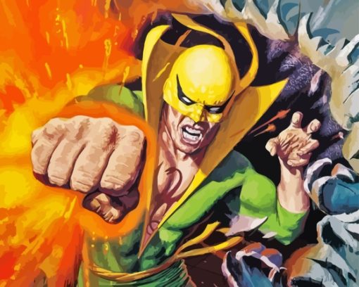 Iron Fist Art Diamond Painting