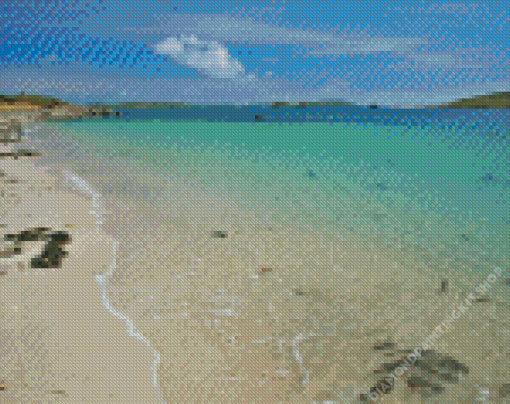 Isles of Scilly Shore Diamond Painting