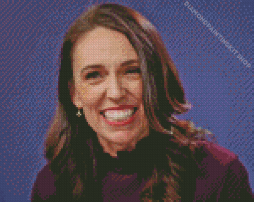 Jacinda Ardern Diamond Painting