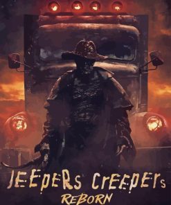 Jeeper Creeper Movie Poster Diamond Painting