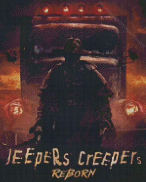 Jeeper Creeper Movie Poster Diamond Painting