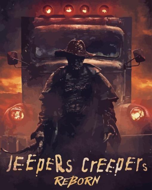 Jeeper Creeper Movie Poster Diamond Painting