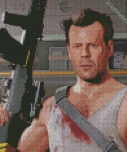 John McClane Call Of Duty Diamond Painting