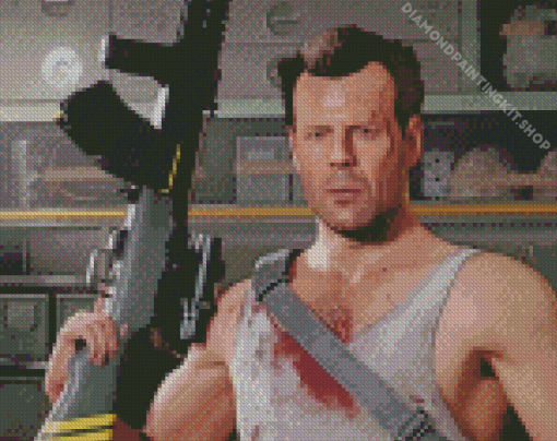 John McClane Call Of Duty Diamond Painting