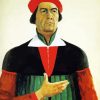 Kazimir Malevich Self Portrait Diamond Painting