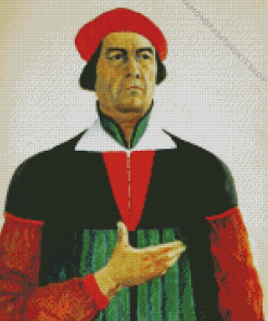 Kazimir Malevich Self Portrait Diamond Painting