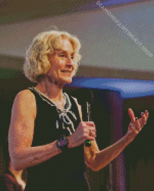 Martha Nussbaum Speaking Diamond Painting