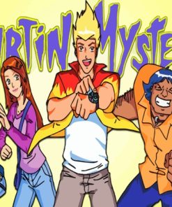 Martin Mystery Characters Poster Diamond Painting