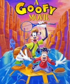 Max Goofy Poster Diamond Painting